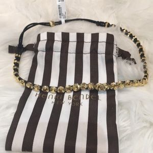 NWT Elastic Henri Bendel Headband